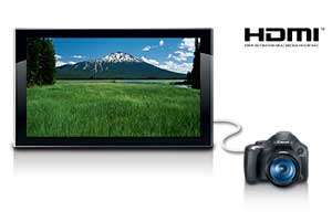 Shoots superb 720p HD video with stereo sound; HDMI output