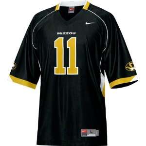   Number 11 Youth Replica Football Jersey   Black