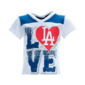  Los Angeles Dodgers 5th and Ocean MLB Girls Baby Jersey 