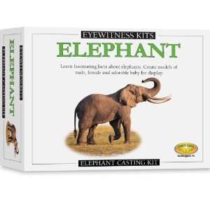    Skullduggery Eyewitness Kit Elephant Casting Kit Toys & Games