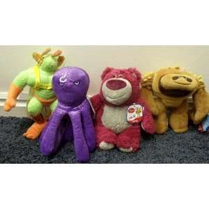   Dolls Including the King of Sunnyside Lotso, Stretch, Twitch and Chunk