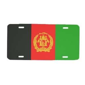  Afghanistan Afghani Flag Vanity Auto License Plate 