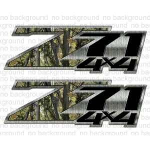 Z71 Camo Silverado 4x4 Decal Set Hunting  Sports 