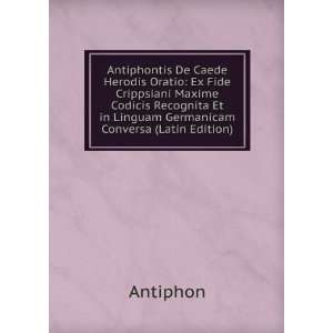  Et in Linguam Germanicam Conversa (Latin Edition) Antiphon Books