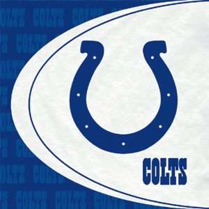  Lets Party By Hallmark Indianapolis Colts Lunch Napkins 