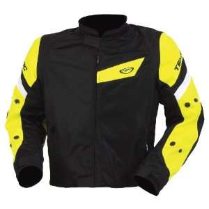  Teknic Aquavent Mesh Jacket   46/Black/Dayglo Yellow Automotive