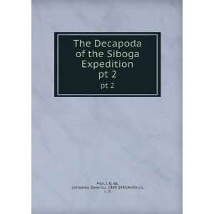  The Decapoda of the Siboga Expedition. pt 2 J. G. de 