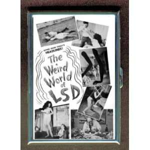  WEIRD WORLD OF LSD 1967 DRUGS ID Holder, Cigarette Case or 