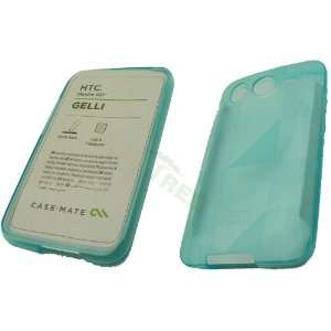  NEW OEM CASEMATE BLUE CLEAR CLEAR CASE FOR HTC DESIRE HD 