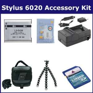  Olympus Stylus Tough 6020 Digital Camera Accessory Kit 