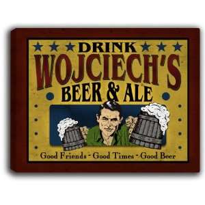  Wojciechs Beer & Ale 14 x 11 Collectible Stretched 