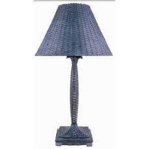   0052 Blue Transitional Single Light Up Lighting Table Lamp 3150 0052