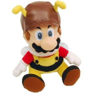    Super Mario Galaxy 6 Inch Plush Figure Bee Mario Toys & Games
