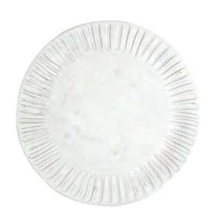 Vietri Incanto White Stripe Service Plate/Charger 12.75 in D (Set of 2 