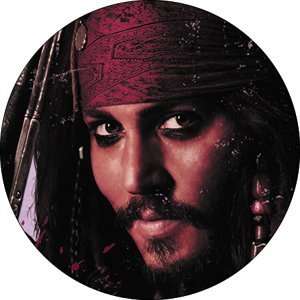    Pirates of The Caribbean III Button B DIS 0455 Toys & Games