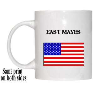  US Flag   East Mayes, Oklahoma (OK) Mug 