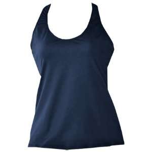   Fit 2 Win Isabelle Racer Back Sports Tank NAVY AM