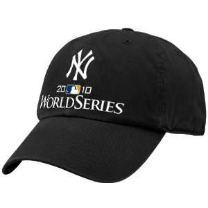 Twins 47 New York Yankees Black 2010 World Series Bound Adjustable 