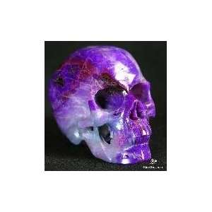   Sugilite Carved Crystal Skull Super Realistic