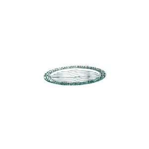   Chef Pebbles Collection 16 Oval Glass Tray   100507