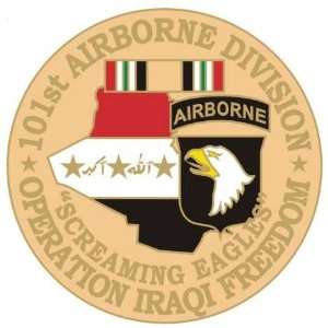  NEW U.S. Army 101st Airborne Division O.I.F. Pin   Ships 