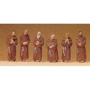  Preiser 10198 Franciscan Friars (6)