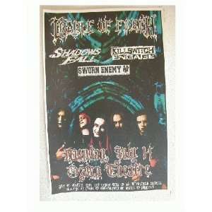  Cradle of Filth Killswitch Engage Handbill Poster 