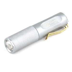  Mini Super Bright 3W LED Flashlight Torch w/Clip Red 