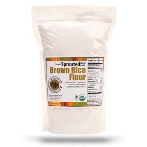 10lb. 100% Whole Grain, Organic, Sprouted Brown Rice Flour
