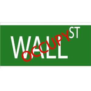  occupy Wall Street sign decal 