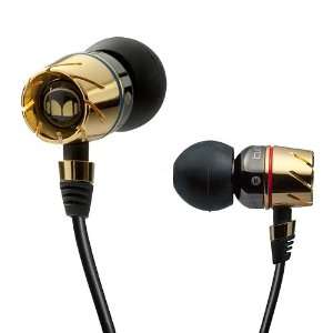   Gold High Performance In Ear Headphones with ControlTalk Electronics