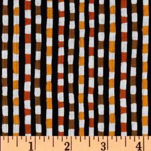  44 Wide Morning Rush Swizzler Stripe Brown Fabric By The 
