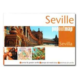  Seville, Spain PopOut Map