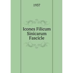  Icones Filicum Sinicarum Fascicle 1937 Books