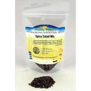  Spicy Salad Mix Microgreens Seeds   4 Oz. Resealable Bag 
