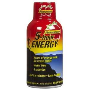  5 Hour Energy Energy Shots, Pomegranate, 12 ct (Quantity 