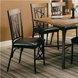  Hyperion Side Chair   Coaster 120402 Furniture & Decor