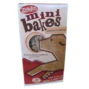  Zukes Mini Bakes Chicken N Cherryz Dog Biscuits Pet 