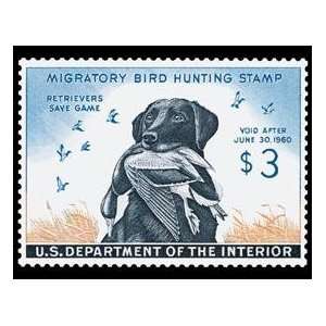    Lab Puppy Hunting Dog Stamp tin sign #1243 