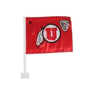  Utah Utes Pac 12 Car Flag