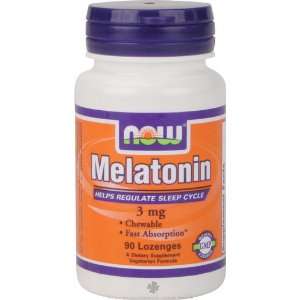  Now Foods, Melatonin 3 mg 90 Lozenges Health & Personal 