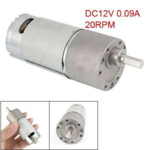   Diameter 20RPM Output Speed 12V 0.09A DC Geared Motor