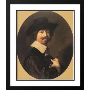  Hals, Frans 20x23 Framed and Double Matted Portrait of a 