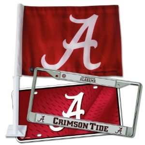 Rico Tag Industries 151152 Alabama Crimson Tide NCAA Automotive Fan 