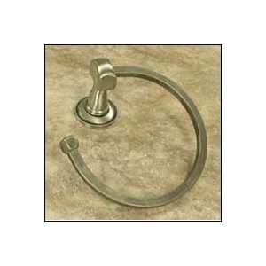  Hammerhein Towel Ring (Anne at Home 1543 Cabinet Pewter 6 