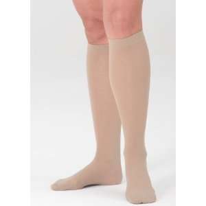   mmHg Closed Toe Calf High Compression Stockings in Petite, Navy 15833