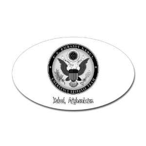  Kabul, Afghanistan / US Embassy ERT Military Oval Sticker 