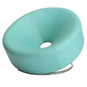  BEST Modern Round Chair, Blue