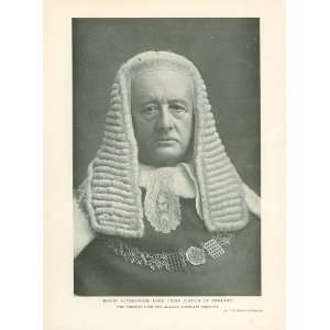  1903 Print Baron Alverstone Lord Chief Justice of England 