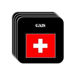  Switzerland   GAIS Set of 4 Mini Mousepad Coasters 